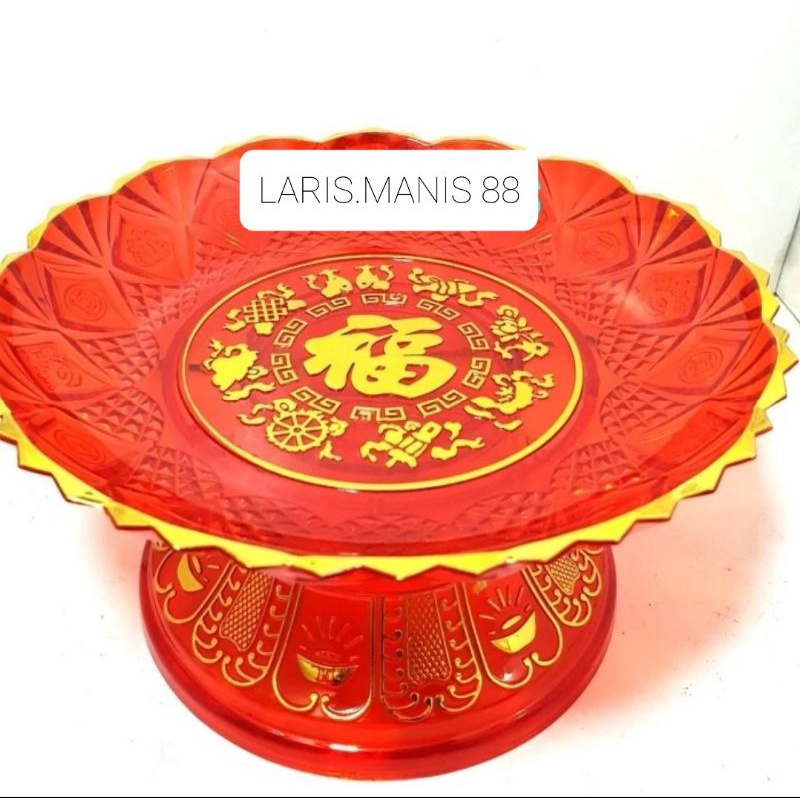 piring buah altar sembahyang dewa 10 inch