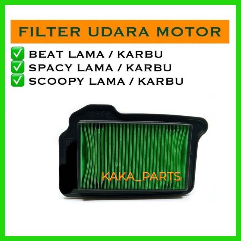 Filter Udara saringan udara BEAT LAMA / BEAT Karbu / Scoopy kode KVY