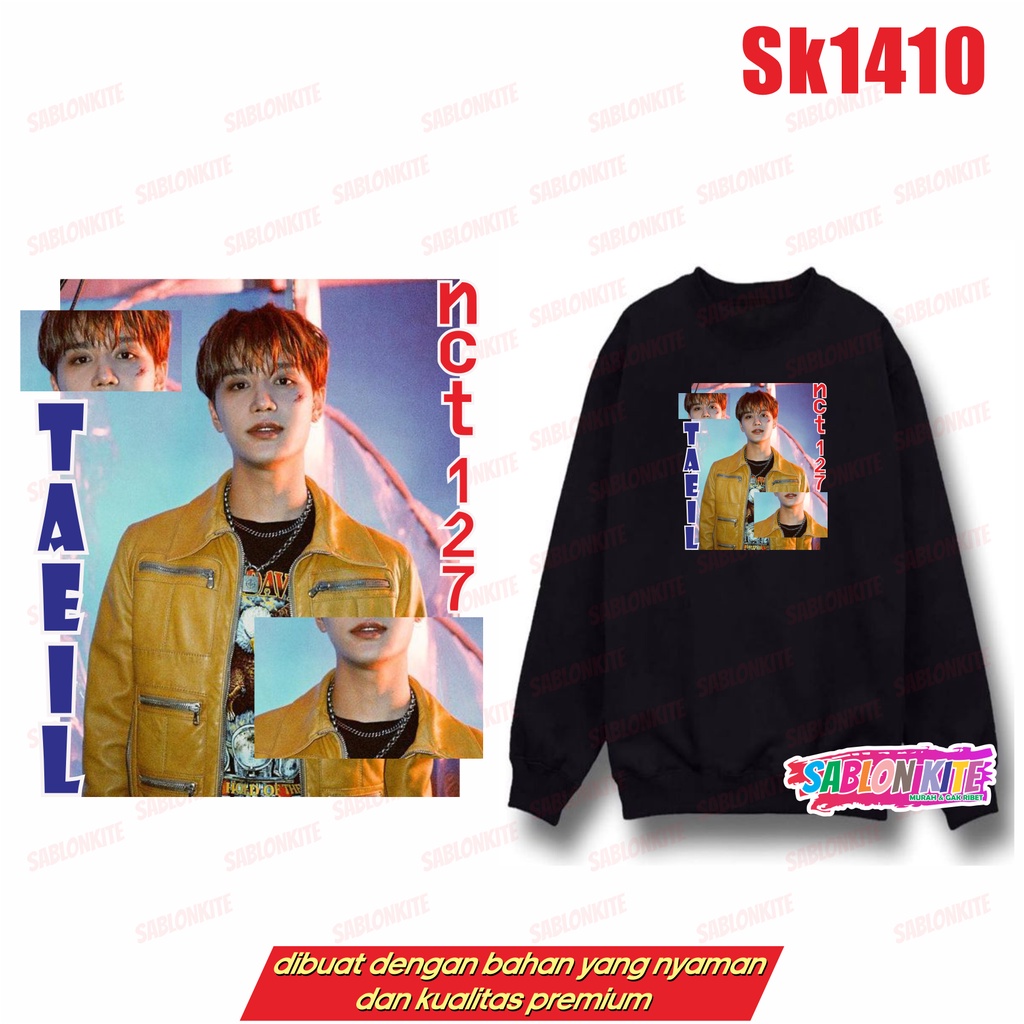 MURAH!!! SWITER NCT 127 MEMBER SK1410 JAEHYUN MARK TAELIL HAECHAN JOHNNY JUNGWO TAEYONG YUTA NOTE: