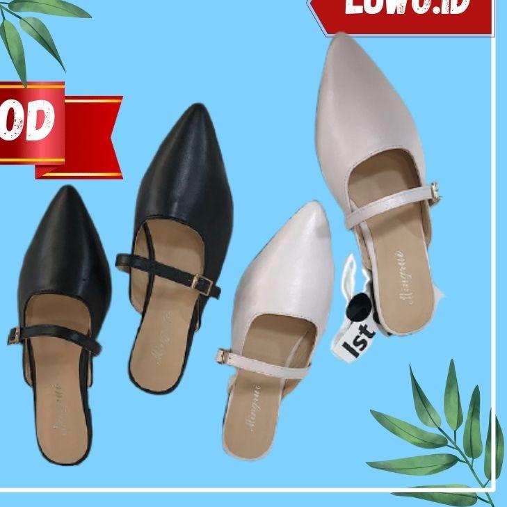 ۝ Flatshoes Tali Belakang Flatshoes Pita Flatshoes Wanita Casual Flatshoes Wanita Karet W4U4 Nyaman