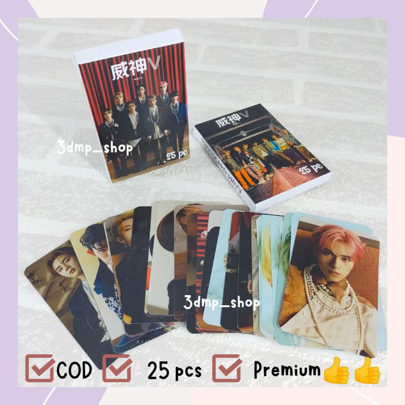 [25 Lembar] Photocard Lomo photo card lomocard way v wayv bad alive kick back ten yangyang lucas xiaojun winwin