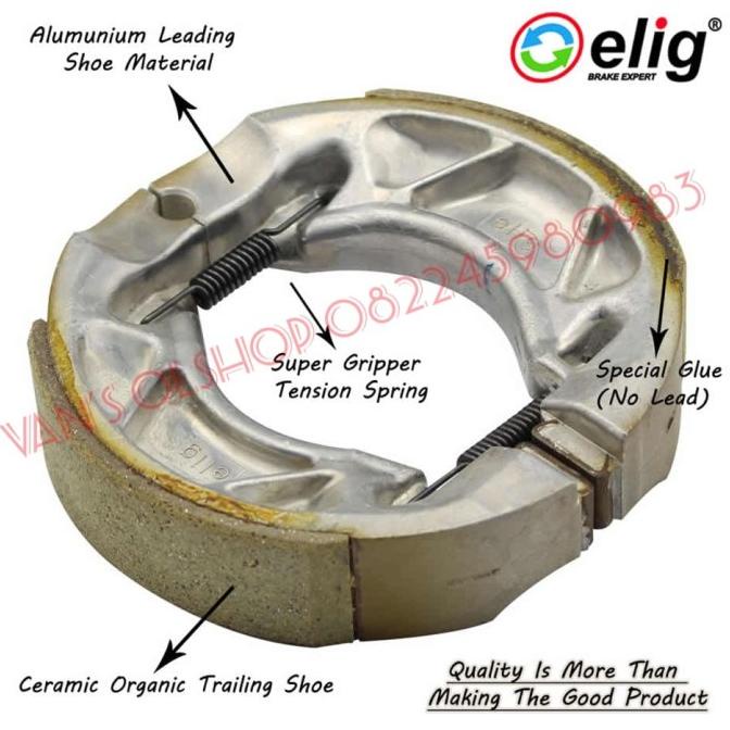 Kampas Rem Elig Old Vixion Belakang