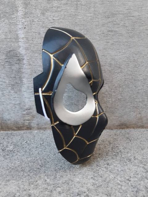 Mainan Topeng Spiderman Hitam Edukatif - Cosplay Mask Anak Edukasi