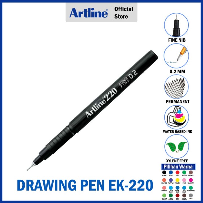 

Aman Artline Writing Pens Ek-220 Trendi