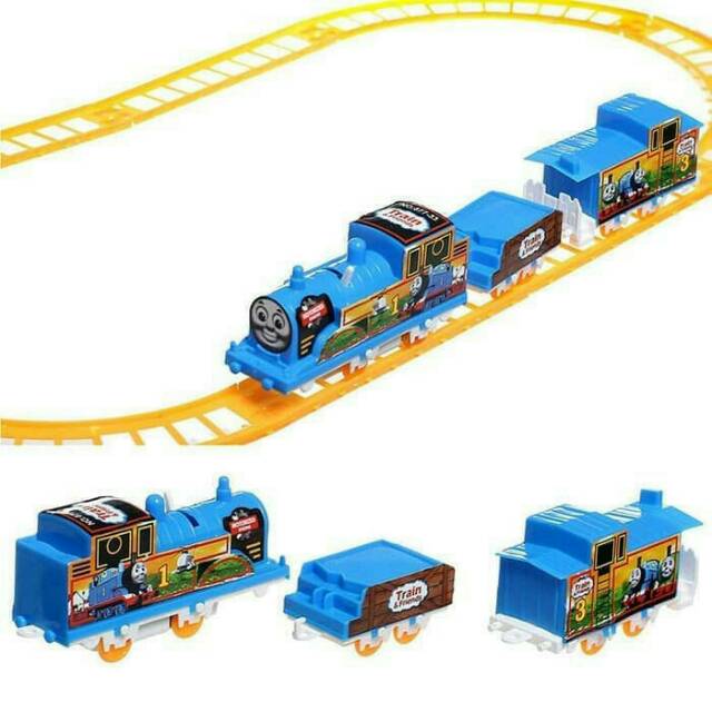 Mainan Kereta Gerbong kereta Train Play Set