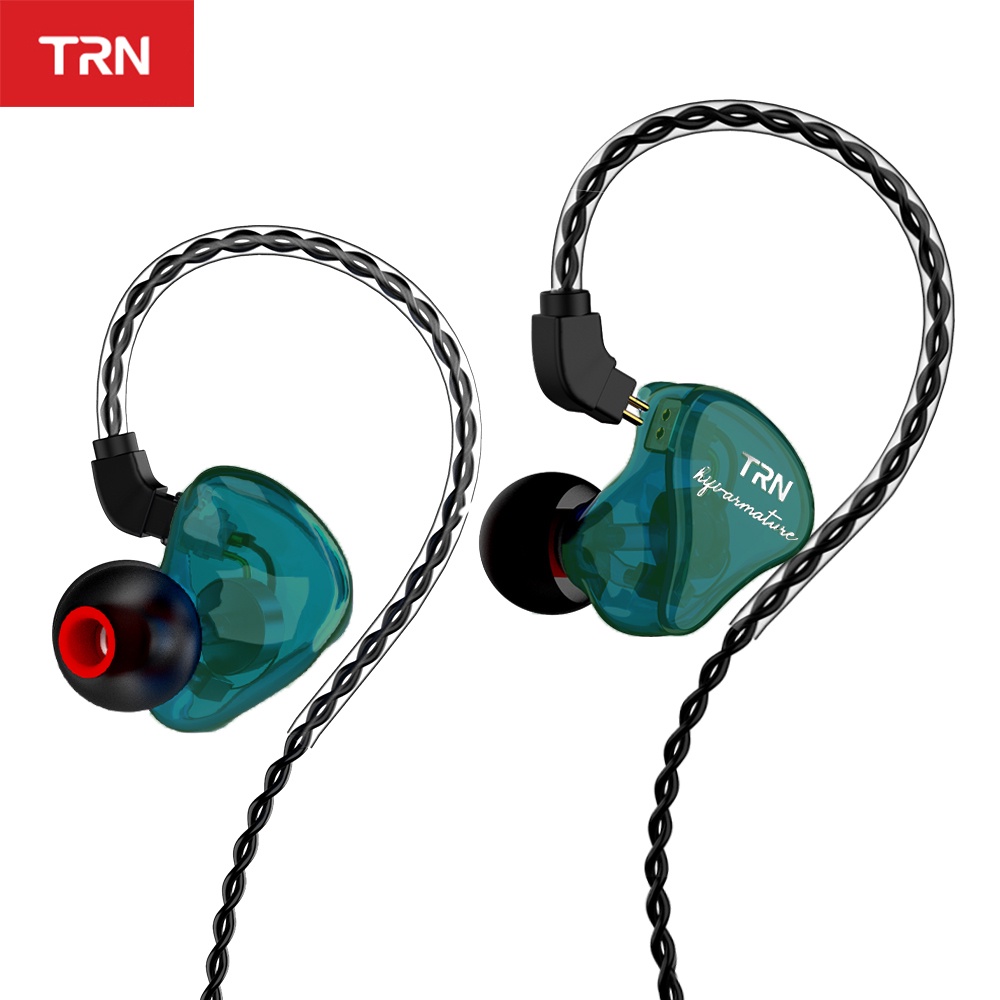 TRN IM1 PRO 1BA 1DD Hybrid In Ear Earphone Monitor Sport Earphones HIFI