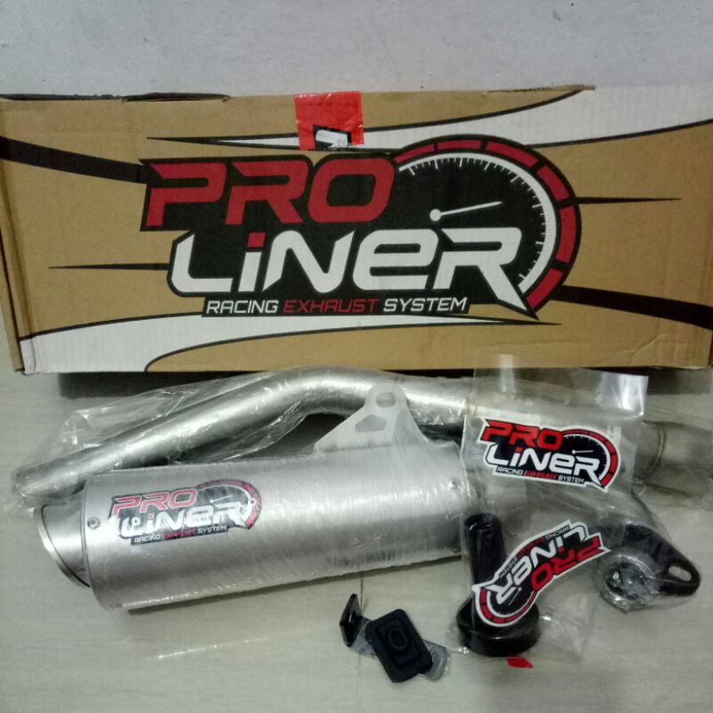 KNALPOT PROLINER ORIGINAL VIXION NVL/ADVANCE TABUNG BESAR