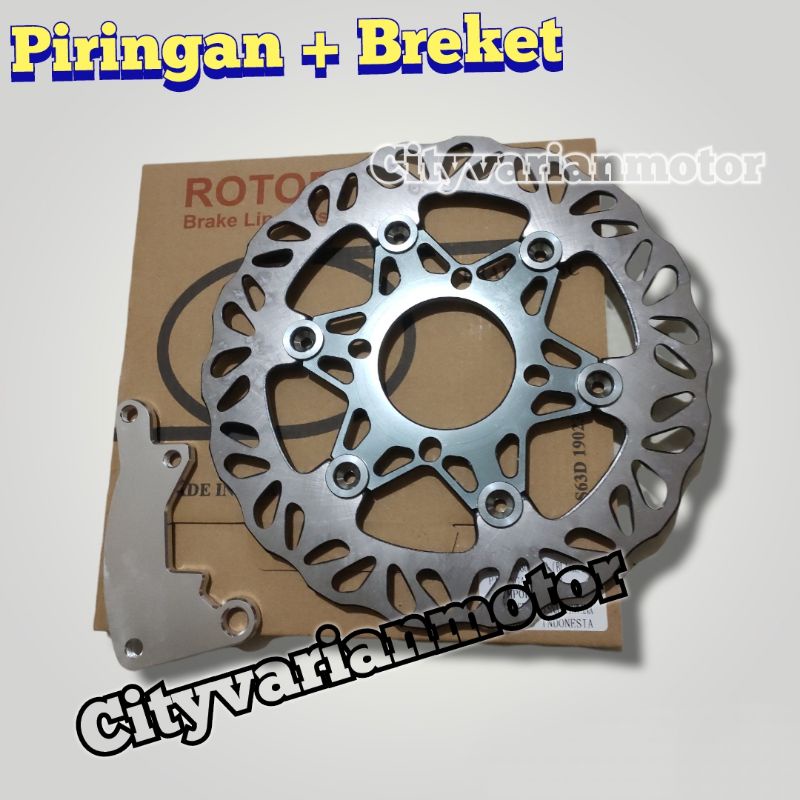 Disk Disc Cakram PIRINGAN Cakram Depan Cnc Floating PSM 220 MM Juputer Z Jupiter MX Z1 Vario Beat Scoppy New