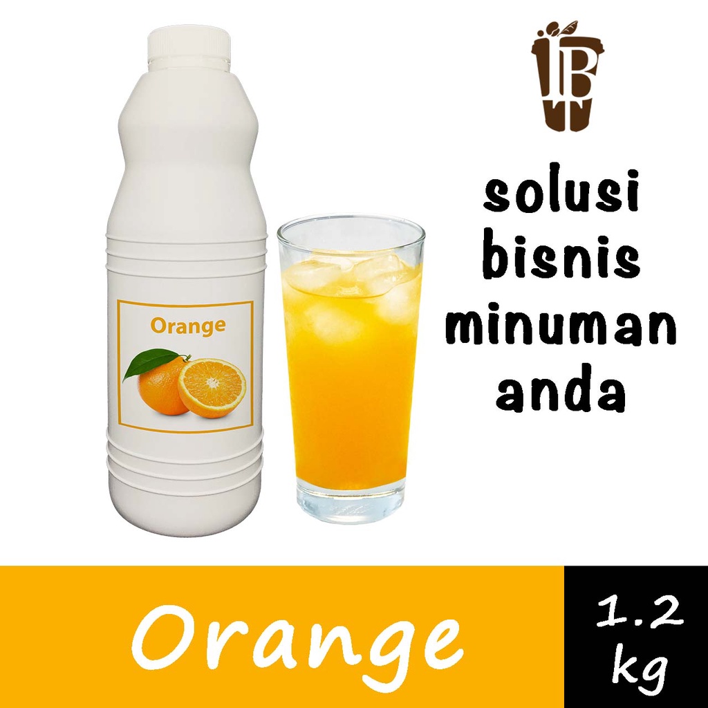 

Sirup Jus Konsentrat Buah Jeruk. Orange Fruit Juice Syrup.