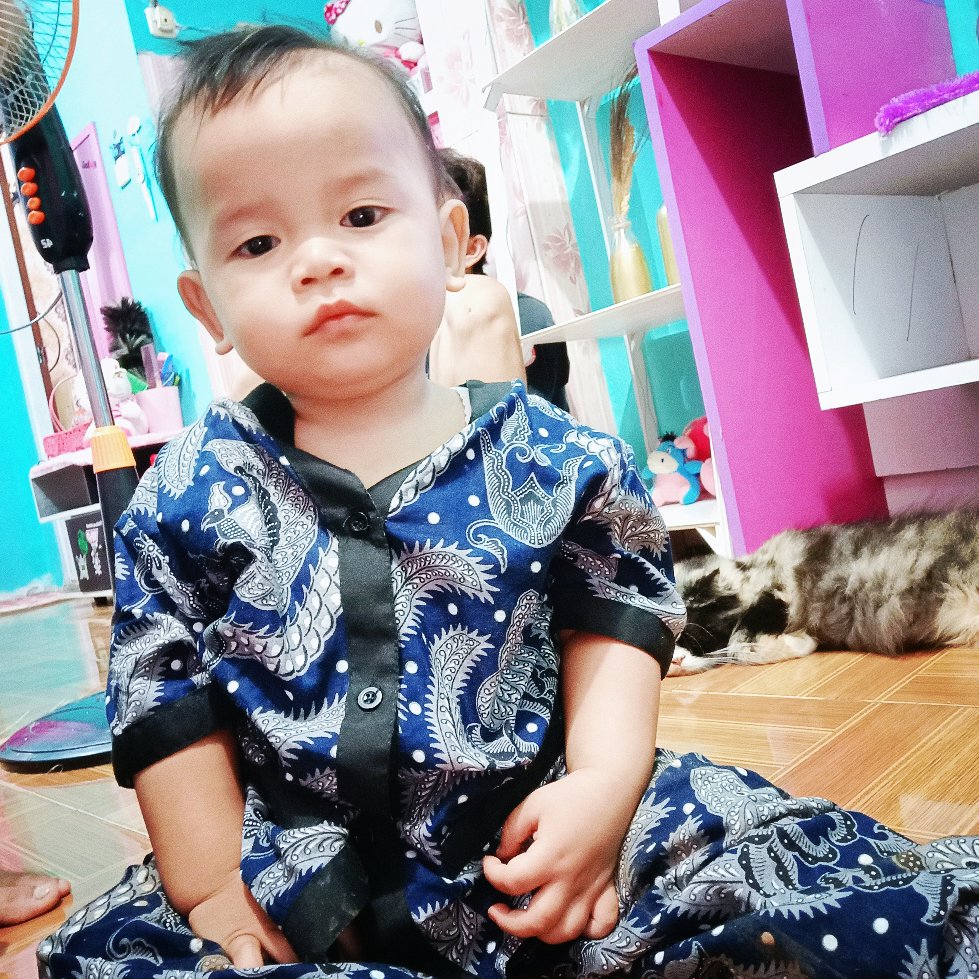 Piyama Batik Anak Motif Elegan Untuk Cowok Cewek Di Pakai Anak Usia 1-5 Tahun Bahan Katun Dan Adem.