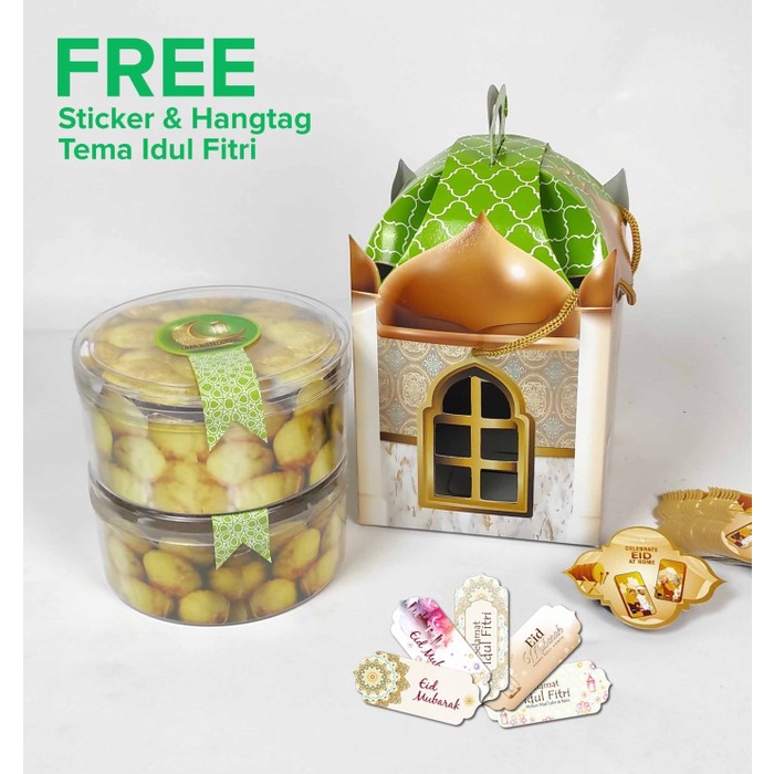 

TERBARU Parsel Ramadan Masjid Mekkah Parcel Lebaran / Hampers Toples / Dus Kue