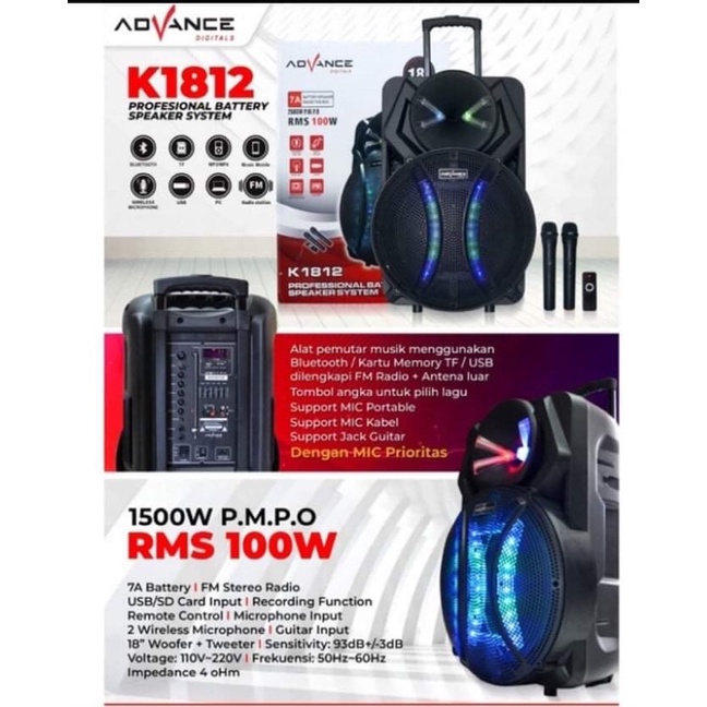 Speaker Advance K 1812