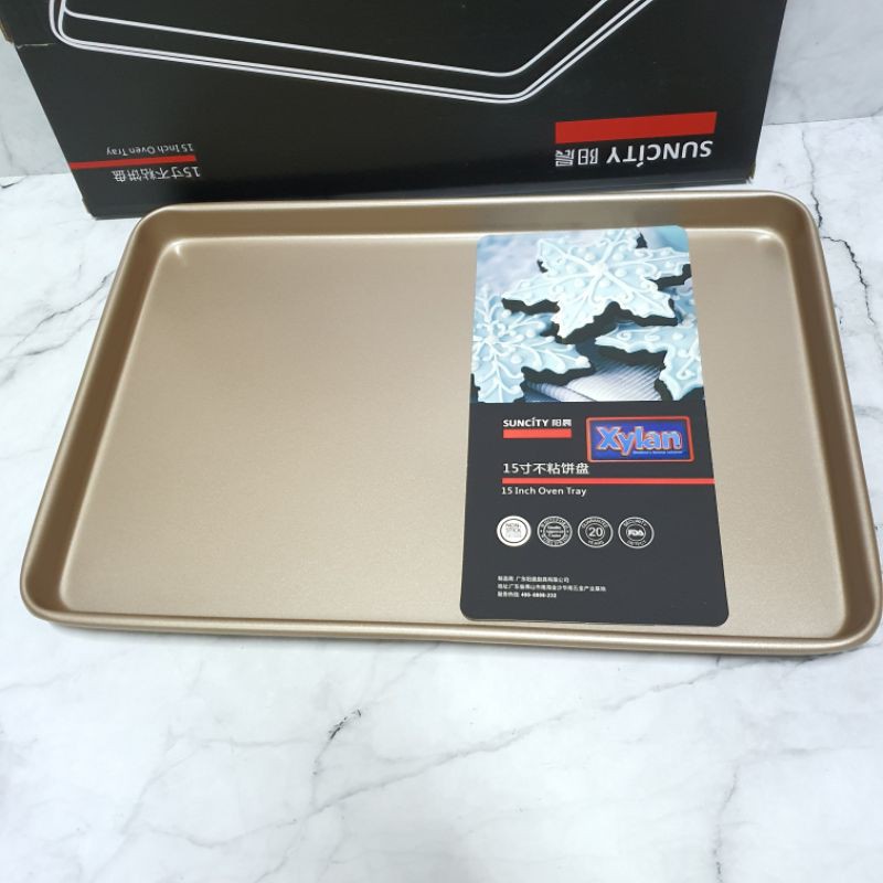 suncity 15 inch oven bake tray / baking pan / loyang kue kering