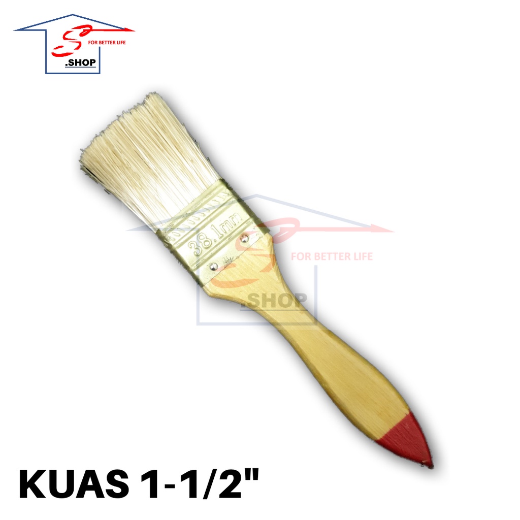 

Kuas Cat 1 1/2 Inch 1 1/2" Biasa