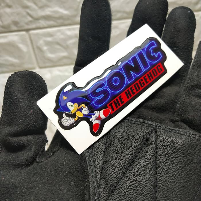 

stiker sonic timbul