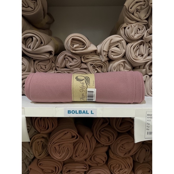 KHIMAR SYARI SEGI EMPAT INSTAN JUMBO BOLAK BALIK-Dusty pink