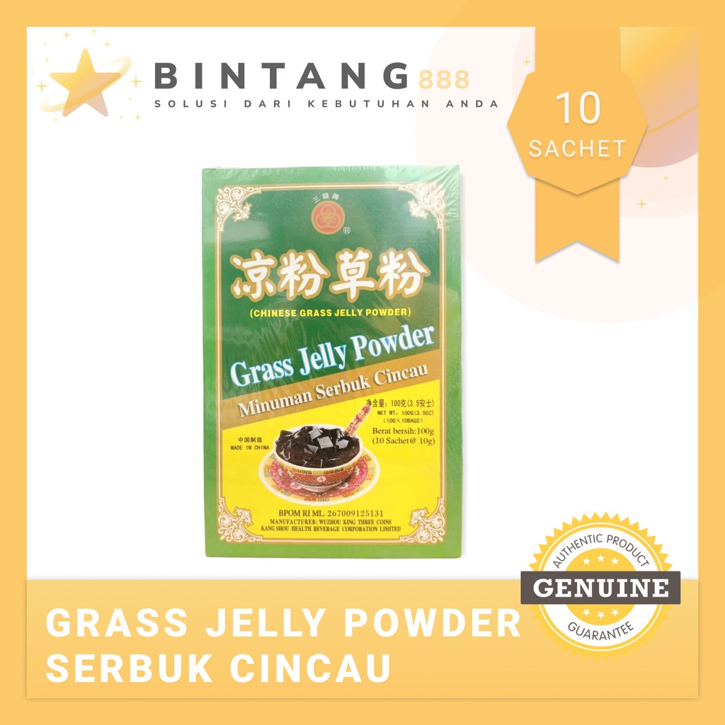 

Grass Jelly Powder - Minuman Serbuk Cincau
