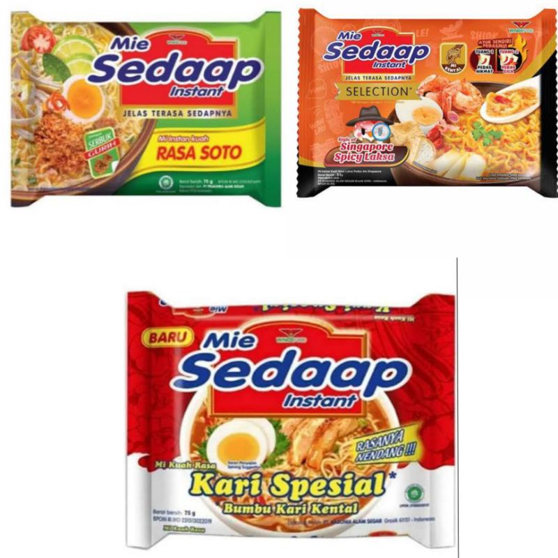 

Mie instan sedap kuah 1pc