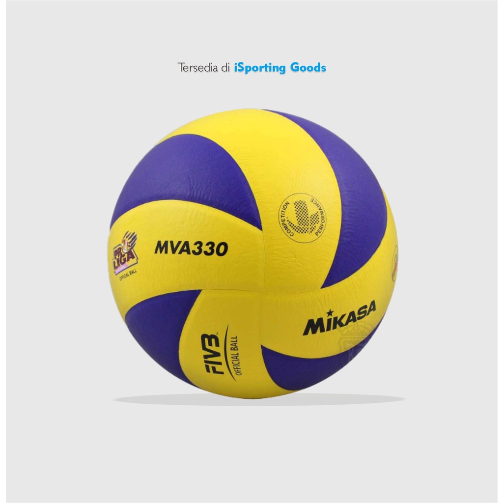 MIKASA Bola voli MVA330 ORIGINAL bola volly mikasa original bonus jaring & pentil