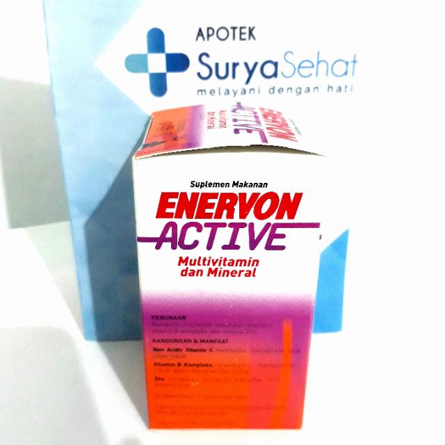 Enervon Active Botol isi 30 tablet