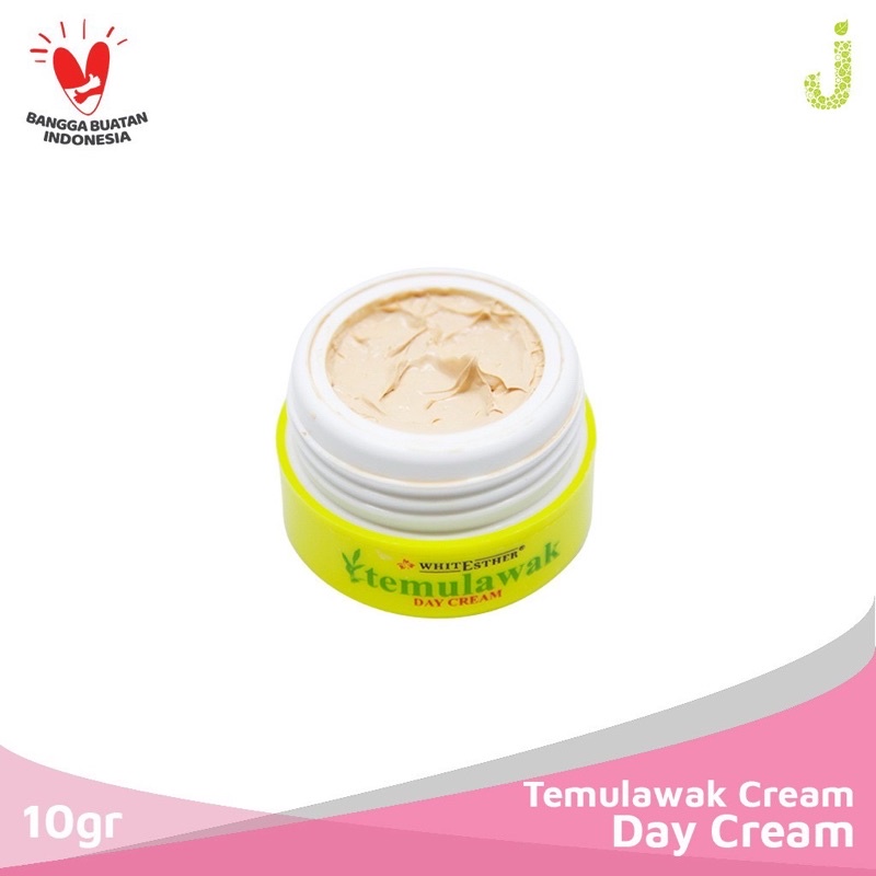 GROSIR WHITE ESTHER TEMULAWAK WHITENING DAY CREAM DENGAN KANDUNGAN NIACINAMIDE SUDAH BPOM PRODUK INDONESIA/Temulawak Day Cream (WDCT)