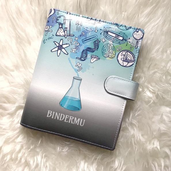 

Model Baru.. Binder READY Mind of Kimia students printing Kulit Multiring 20ring A5 26ring B5