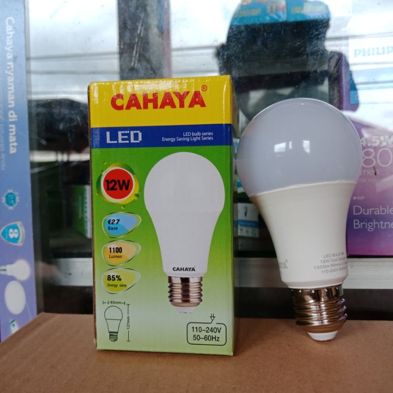 Lampu LED Murah Cahaya Putih Terang 9 Watt 3W - 40W GARANSI 1 TAHUN