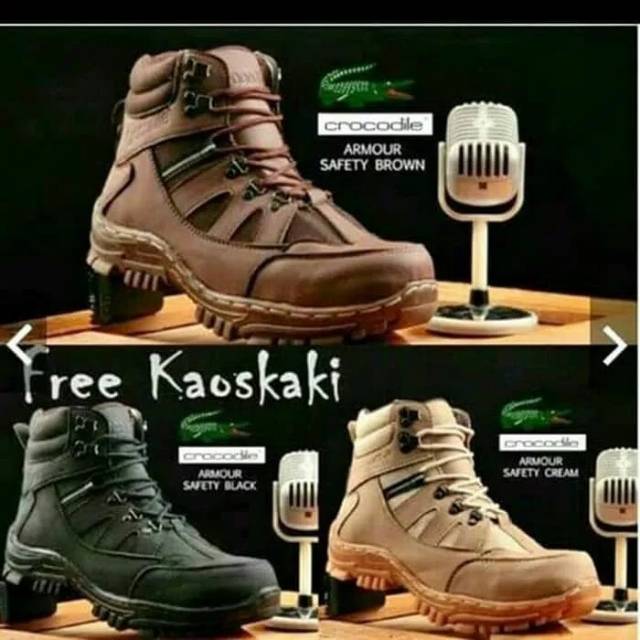 SEPATU SAFETY CROCODILE