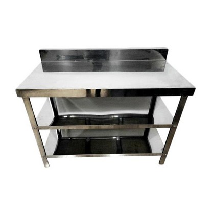 PROMO Meja Dapur Grab/Gosend Bisa Stainless Steel Metalco MT-3 Klikvapebandung