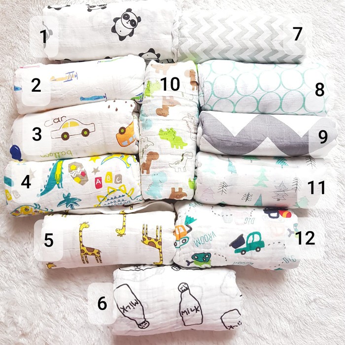 Aden Anais Swaddle / Kain Muslin / Bedong / Selimut Bayi
