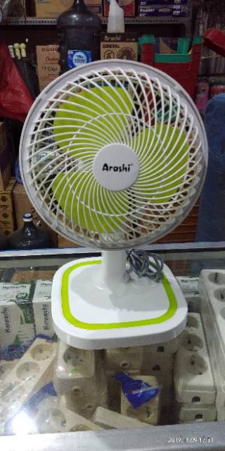 Arashi General Fan AR 138 Kipas Angin Duduk Meja Deskfan 8 Inchi