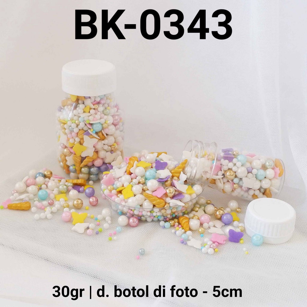 

BK-0343 Sprinkles sprinkle springkel 30gr mutiara tanduk unicorn yamama baking grosir murah sprinkles cake dekorasi mutiara trimit decoration story sprinklestory sprinklesstory sprinkle story yamama baking