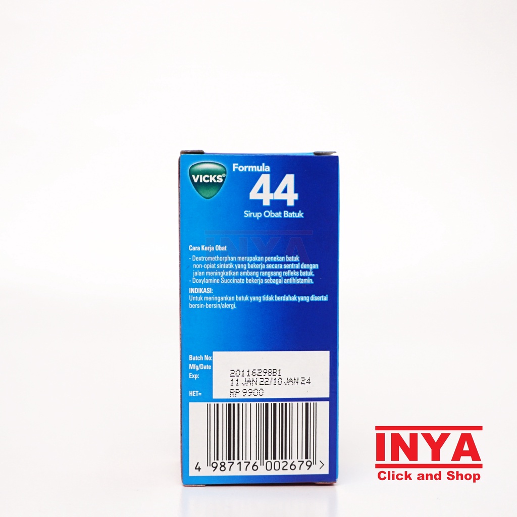 VICKS FORMULA 44 SIRUP OBAT BATUK 27ml