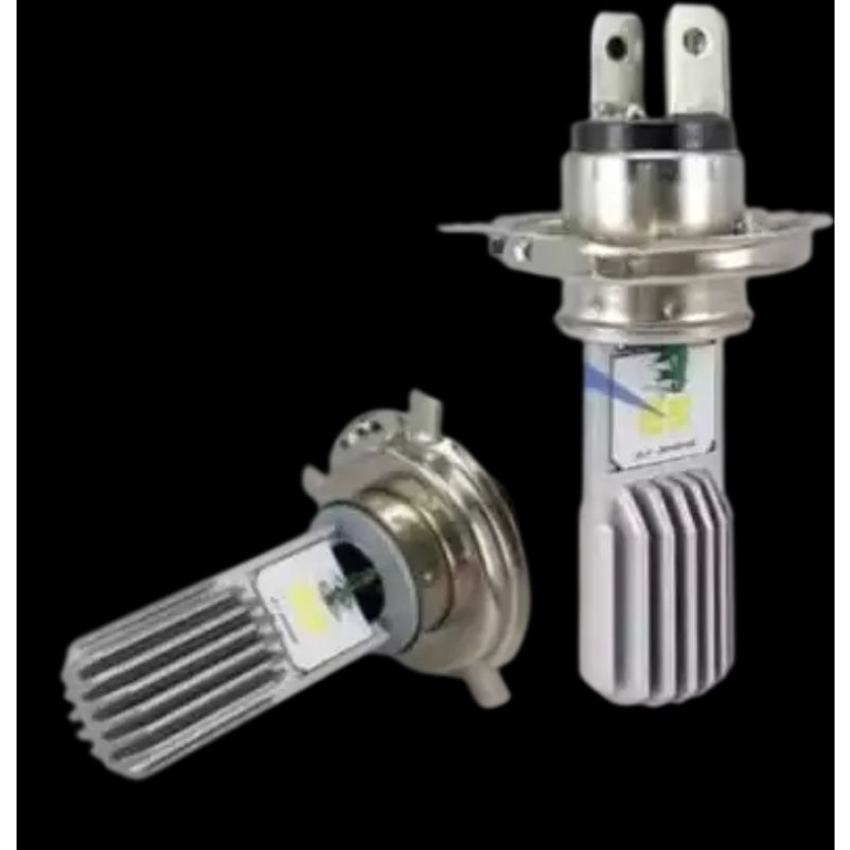 lampu H4 motor laki/mobil led paling focus dan terang AC DC