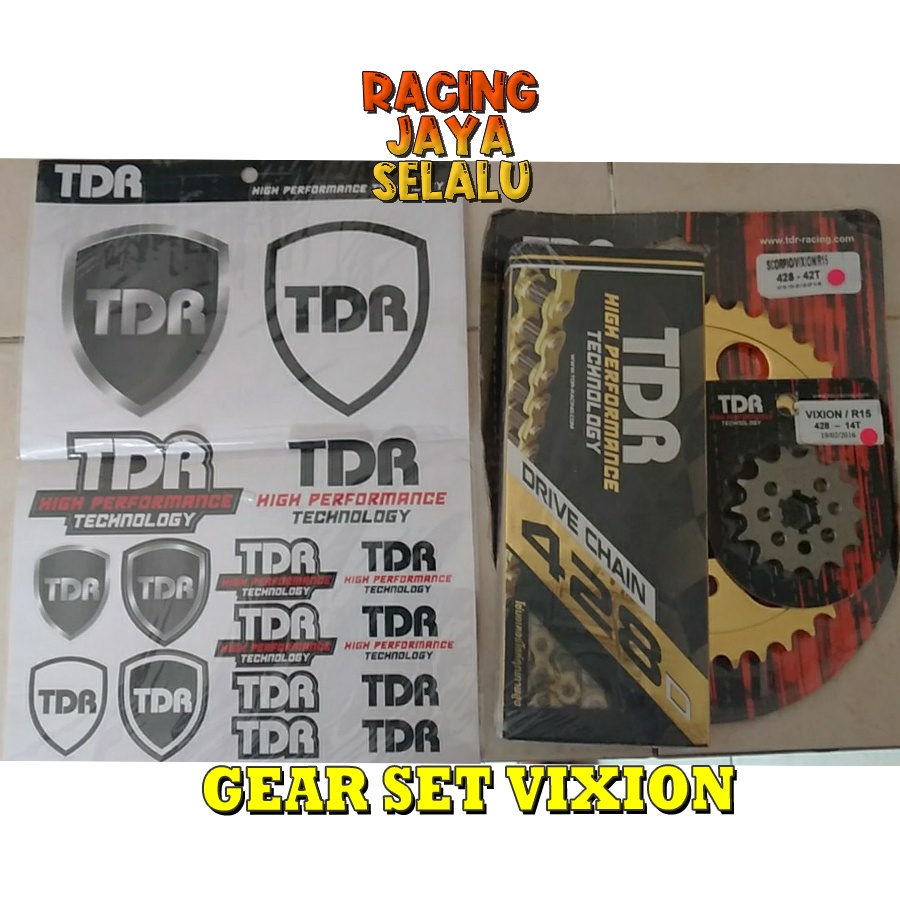 GIR SET GEAR SET TDR VIXION OLD / NEW /R15 V1 V2 BYSON MX KING