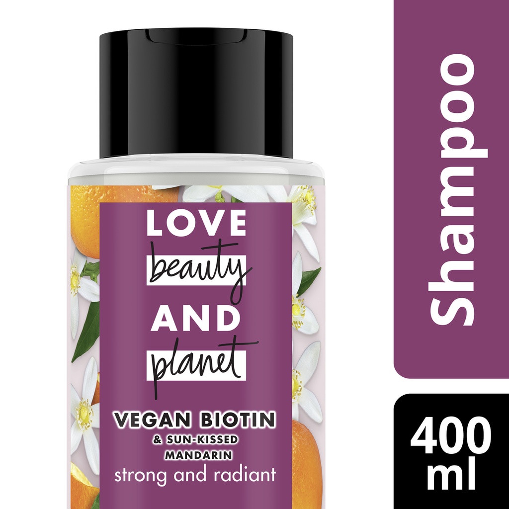 Love Beauty & Planet Strong & Radiant Vegan Biotin Anti Hair Fall Shampoo 400ML-0