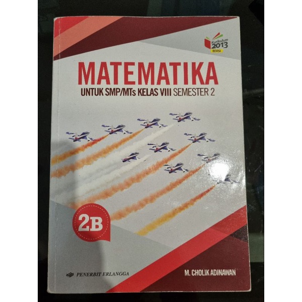 

Matematika 2b erlangga bekas