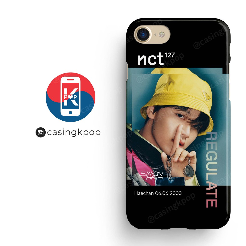 CASEME CASING Handphone KPOP NCT REGULATE SIMON SAYS HAECHAN