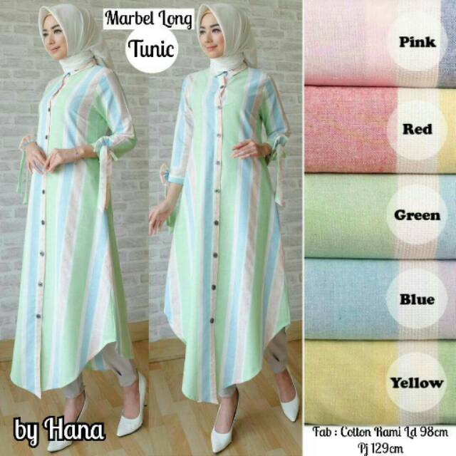 Marbel tunik