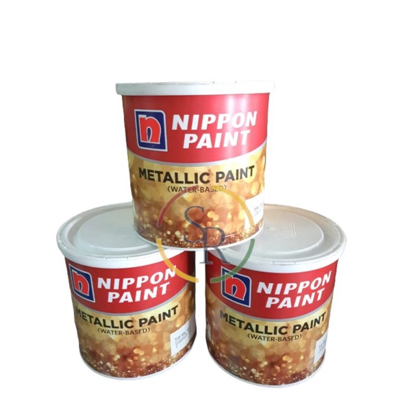 Nippon Paint Metalic Paint Warna Emas Water Based Real Gold 3100