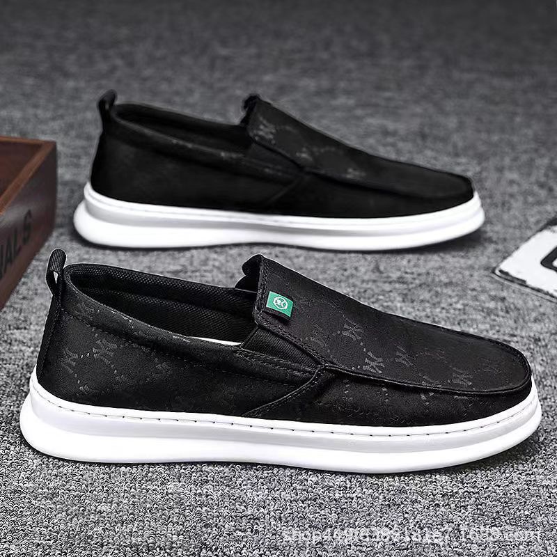 Sepatu slip on pria import sepatu kerja lentur nyaman dipakai