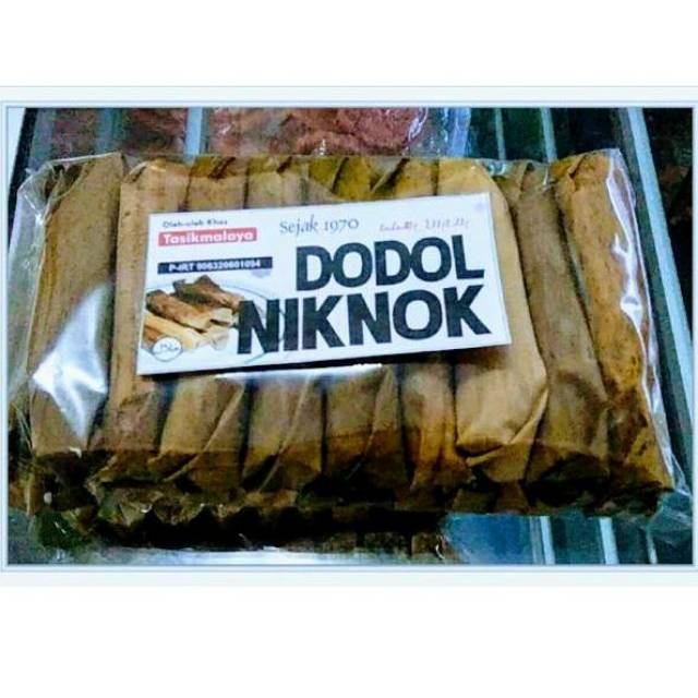 

DODOL NIKNOK Rasa original kemasan 500gram