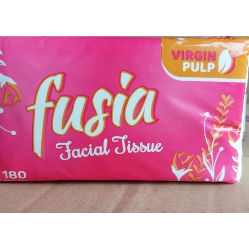 Tisu Tissu Tisue Tissue Fusia 2 Ply 180 Sheets