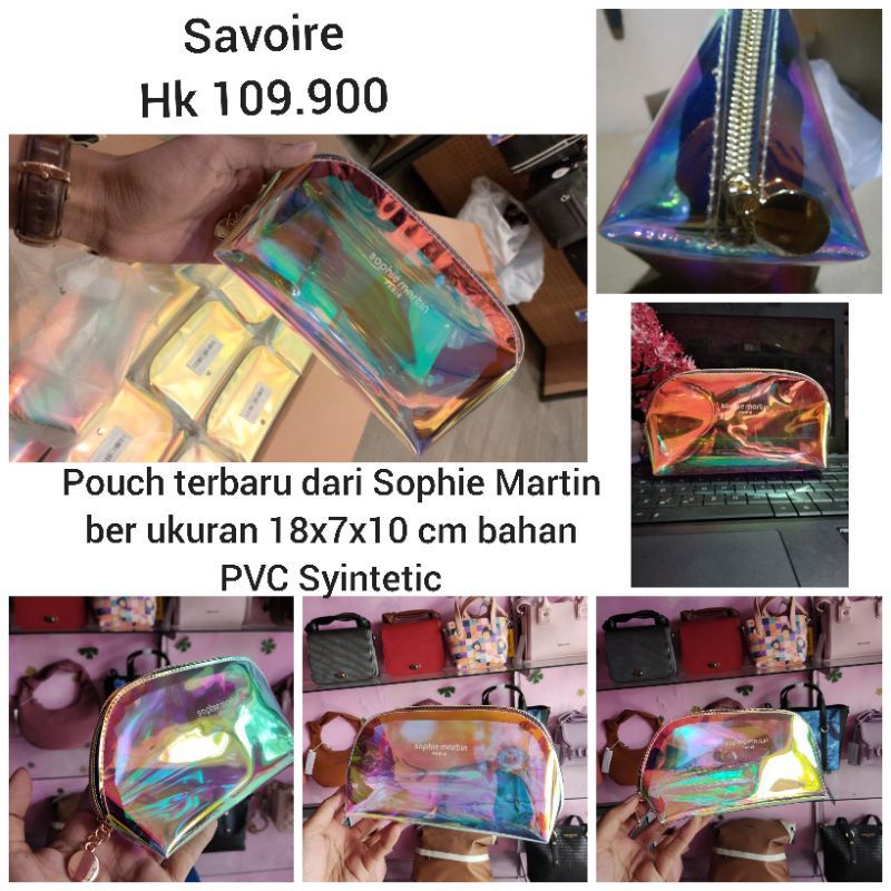 POUCH SAVOIRE By SOPHIE MARTIN PARIS DOMPET KOSMETIK