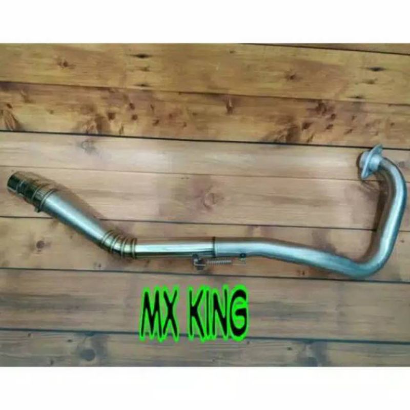 leher knalpot mx king