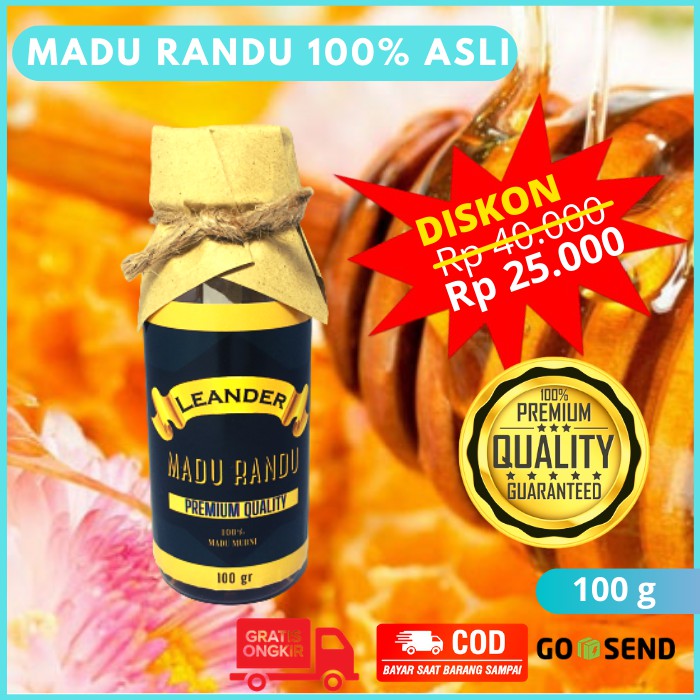 

Madu Randu LEANDER 100 Gram madu murni asli 100%