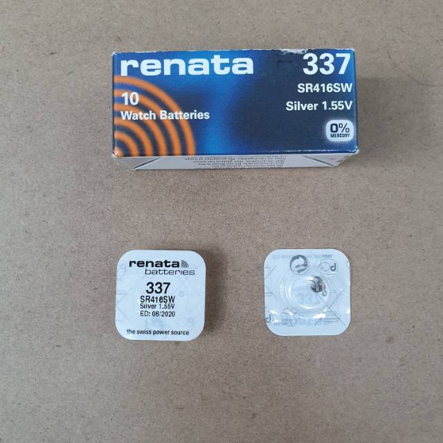 Baterai Renata SR416SW 337 1,55V Original