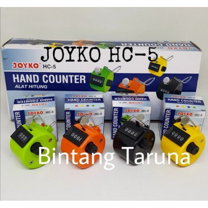 Alat Hitung Joyko HC-5 Hand Counter JOYKO HC-5 Hitung Tasbih Zikir HC5