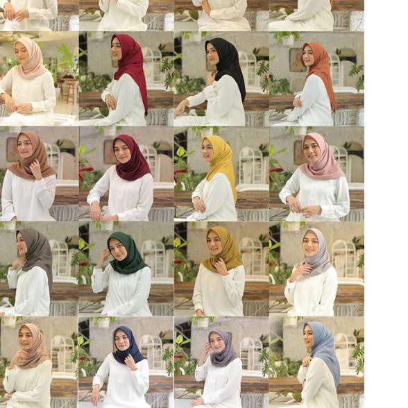TERMURAH Hijab Segiempat HL VOAL / Voal HL by Heaven lights ,,..,,,,