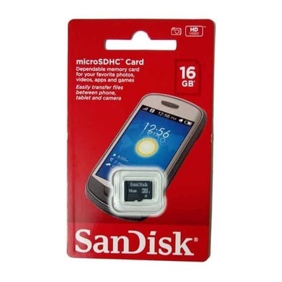 Memory HP 16 GB | Sandisk Micro SD CL4 16GB Memory Card - Original Garansi Resmi